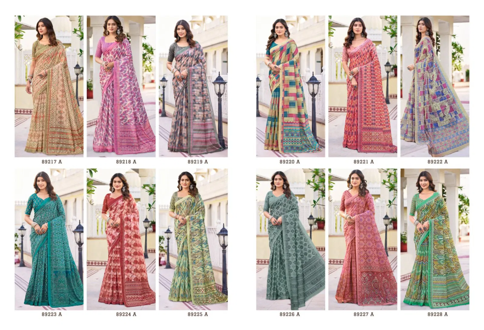 Pratiksha By Vipul Cotton Daily Wear Saree Wholesale Shop In Surat